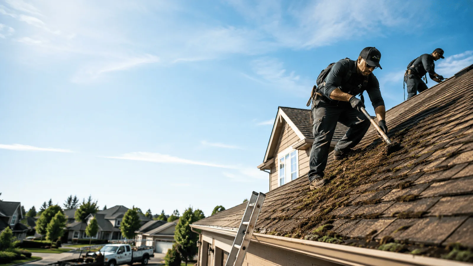 Roof Moss Removal in Elmore City, OK near me